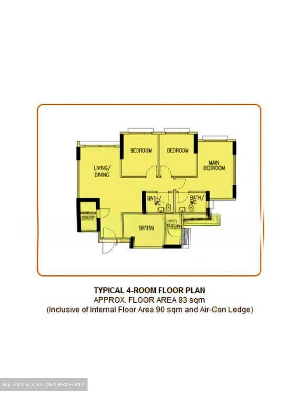 Blk 188A Fengshan Greenville (Bedok), HDB 4 Rooms #535350251